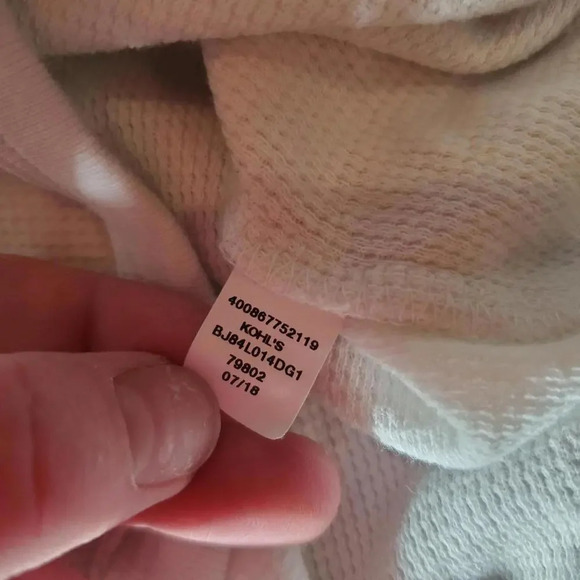 Disney and Jumping Beans Size 18m Mickey Mouse Long Sleeve Knit Bodysuit EUC - Picture 12 of 12